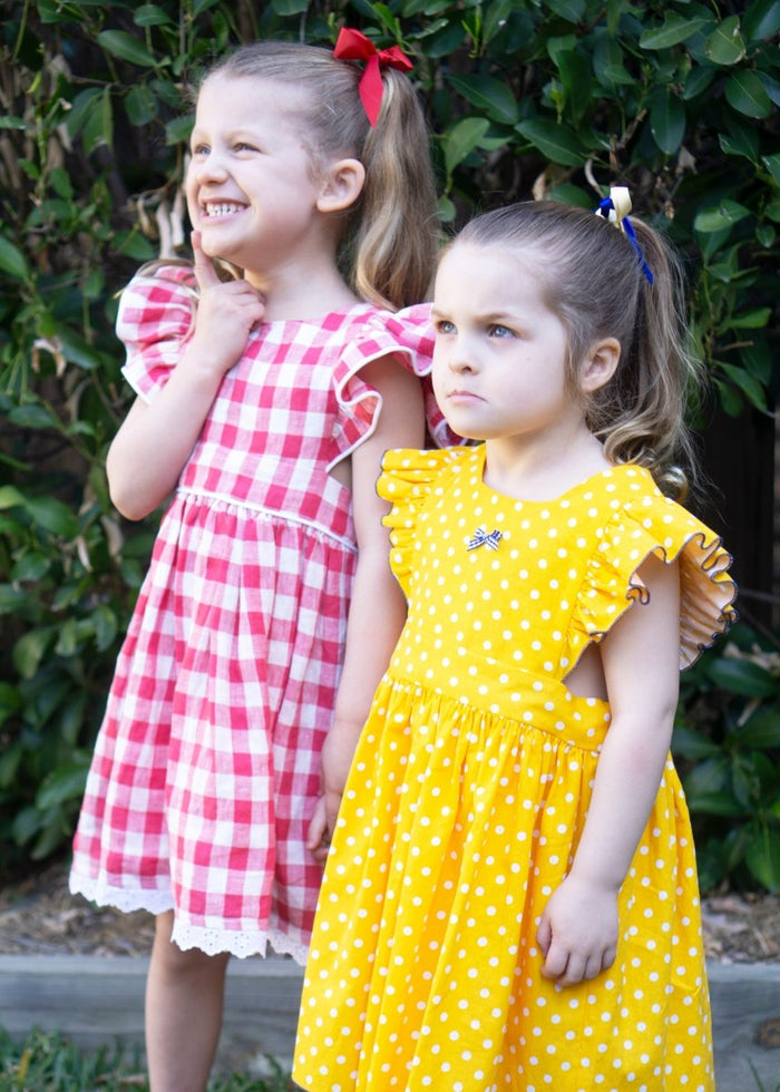 Bebekins Polly Pinafore - The Pretty Pictures - Sewing Gem