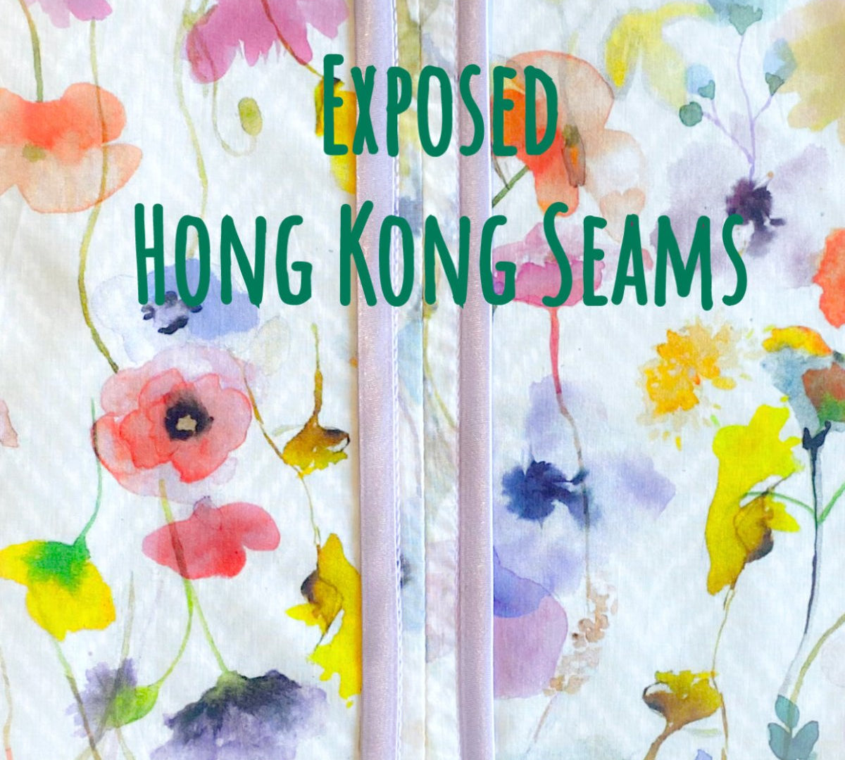 Exposed Hong Kong Seams - Sewing Gem