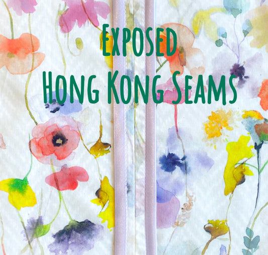 Exposed Hong Kong Seams - Sewing Gem
