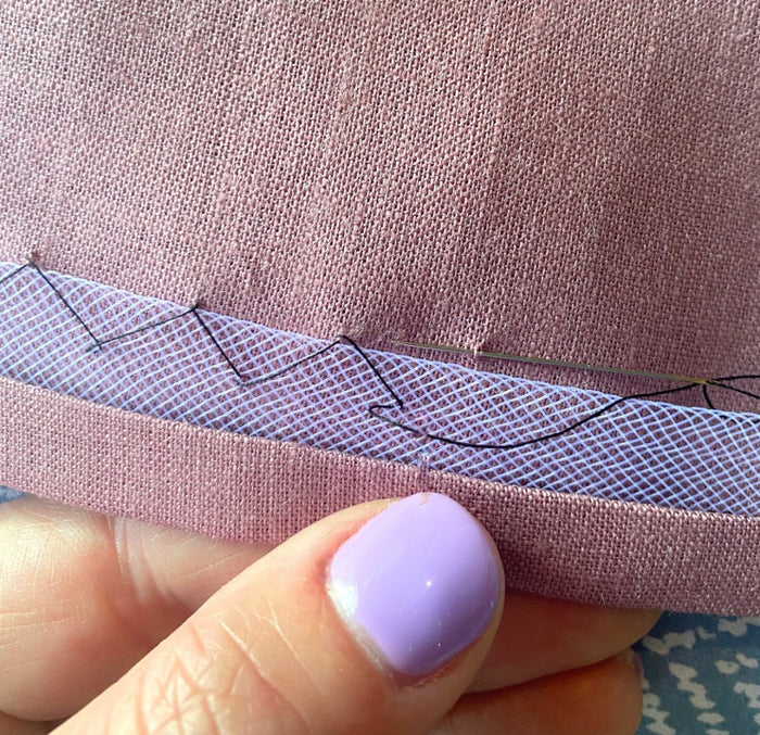 More Hemming! Using Horsehair Braid. - Sewing Gem