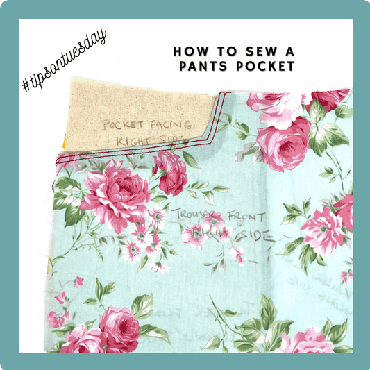 Sewing A Pants Pockets - Sewing Gem