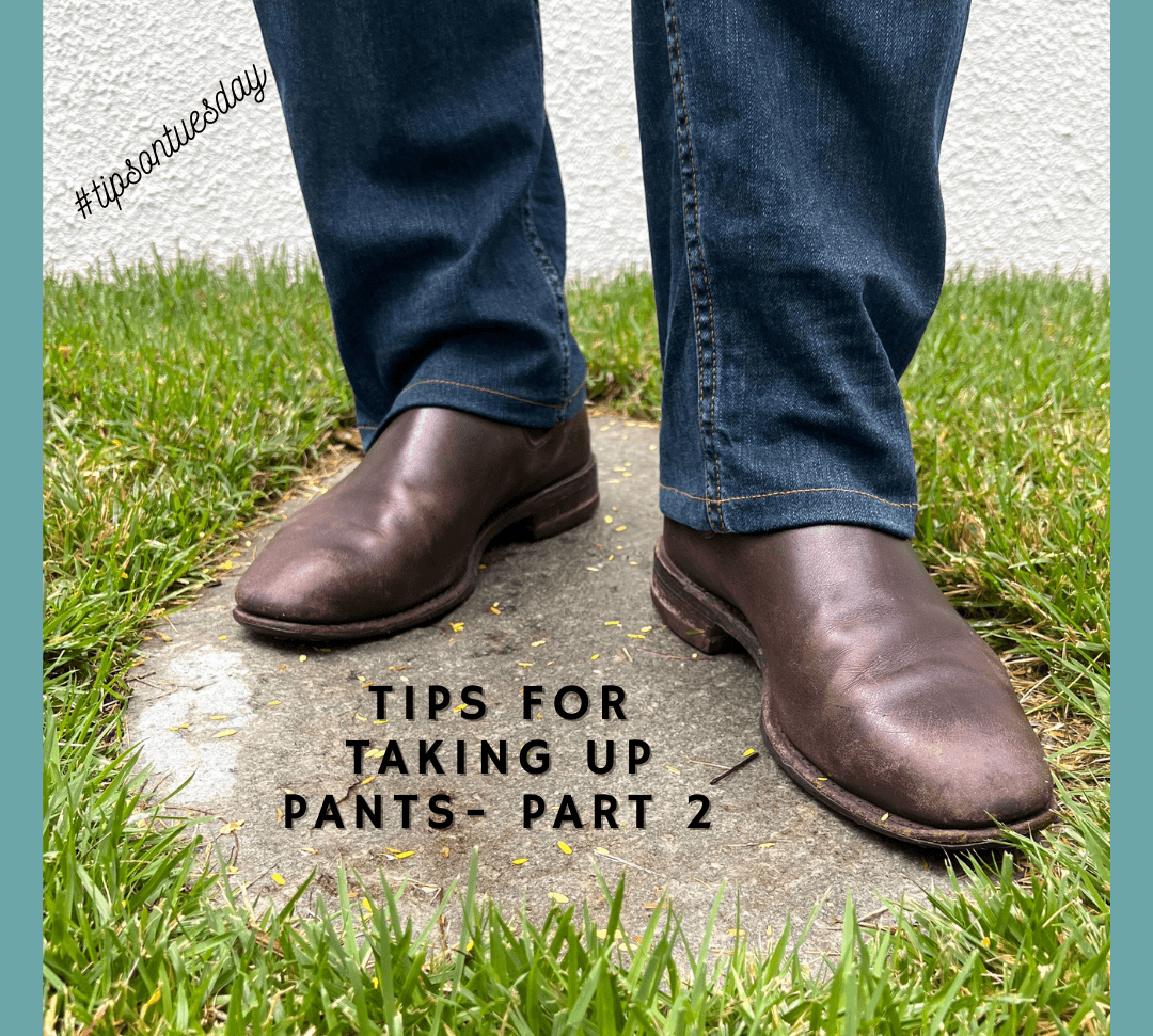 Tips For Taking Up Pants - The Sewing - Sewing Gem