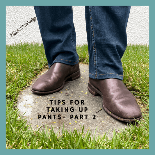 Tips For Taking Up Pants - The Sewing - Sewing Gem