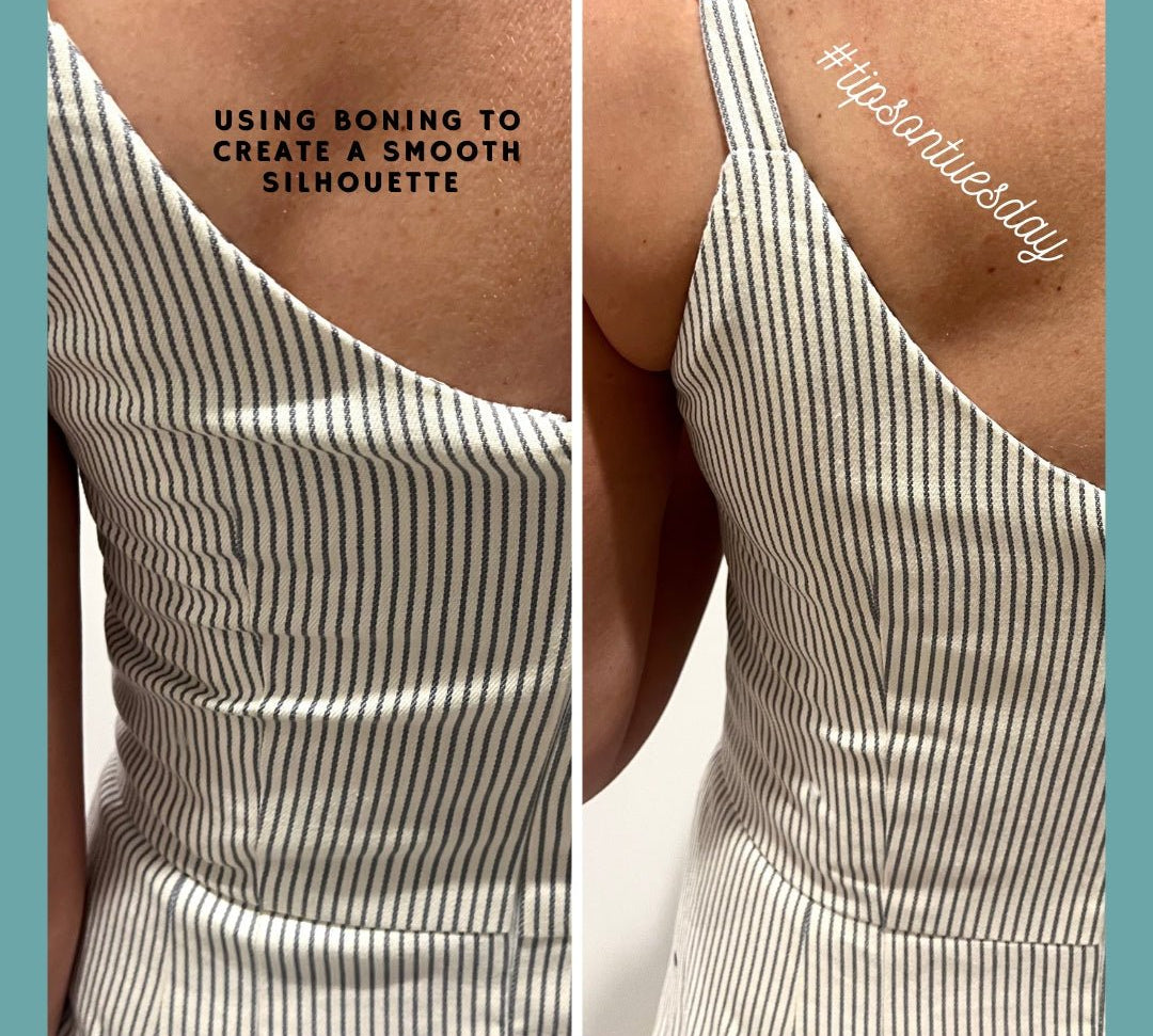 Using Spiral Steel Boning To Create A Smooth Silhouette - Sewing Gem