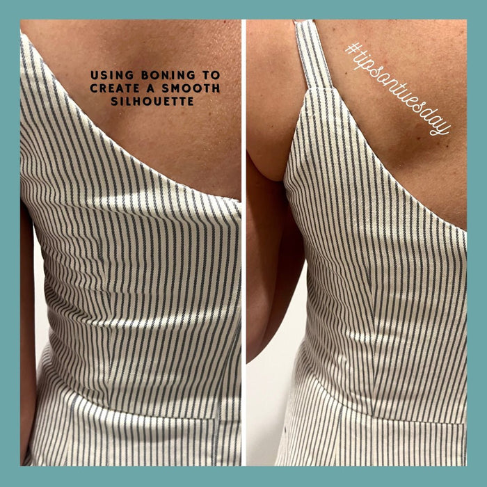 Using Spiral Steel Boning To Create A Smooth Silhouette - Sewing Gem