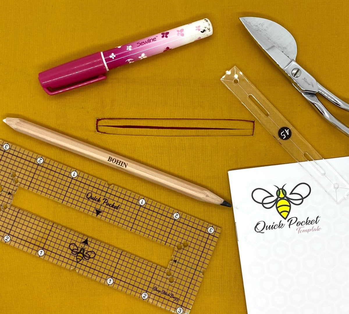 Using The Stitch Buzz Quick Pocket - Sewing Gem