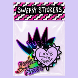 Kylie and the Machine - Limited Edition Sweary Sewist Sticker Pack