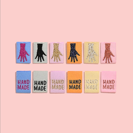 Kylie and the Machine - Woven Labels - Metallic Mini Hands