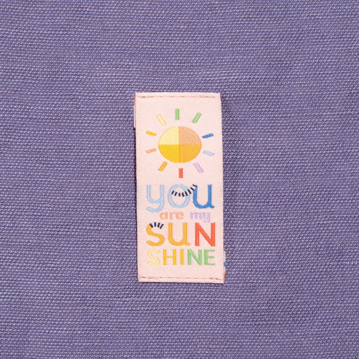 Kylie and the Machine - Woven labels - "You Are My Sunshine" by KATM x Brook Gossen
