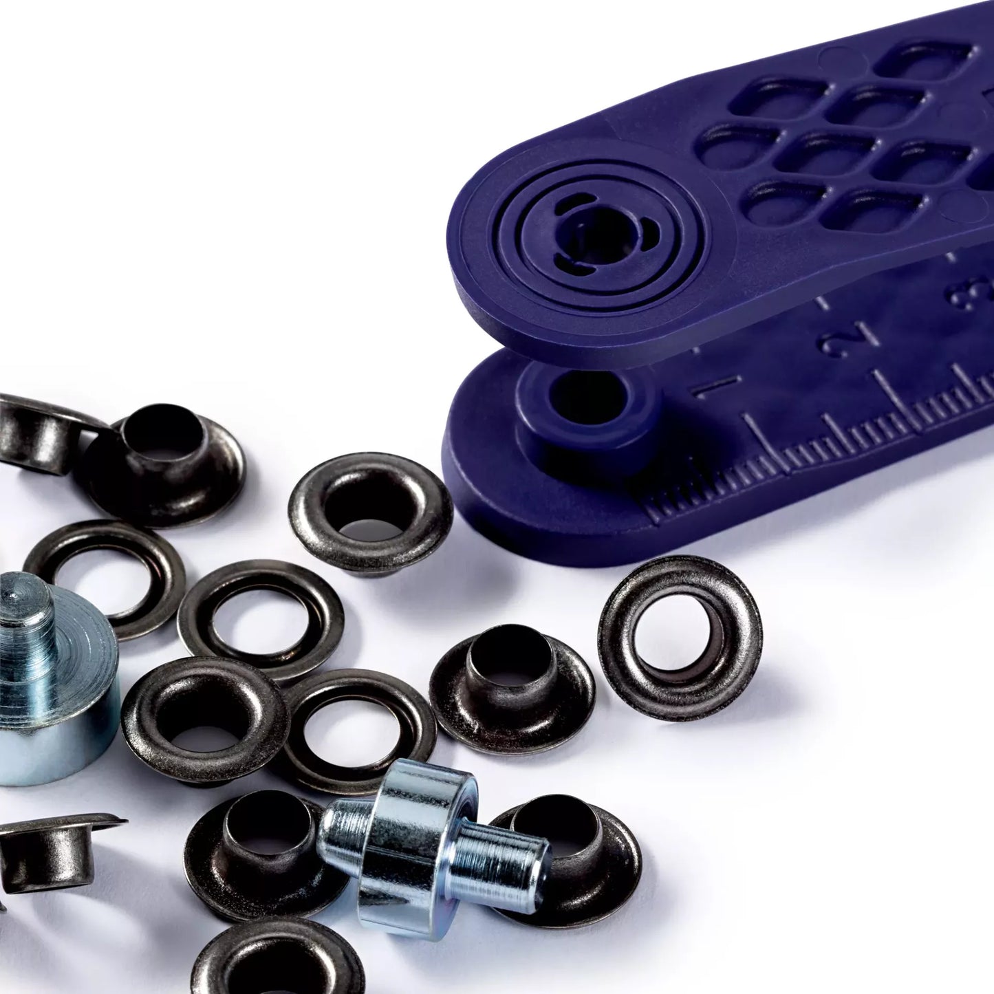 Prym - Eyelets with Washers - Black Brass - 4 sizes