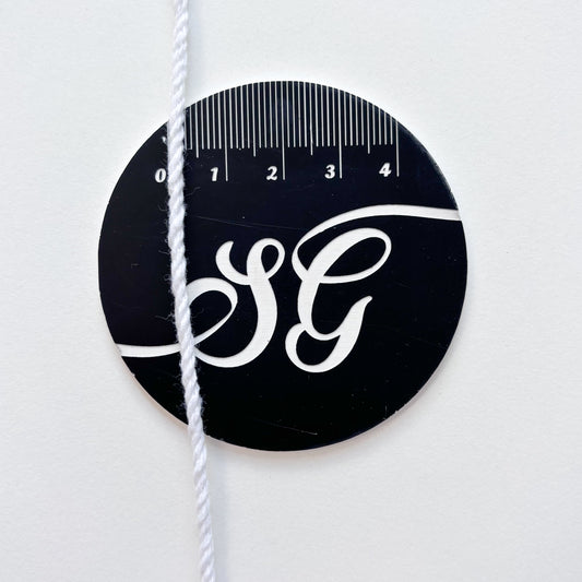White Cotton Piping Cord (Various Sizes Available)