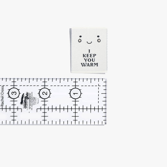 Kylie and the Machine - Woven Labels - "I Keep You Warm"