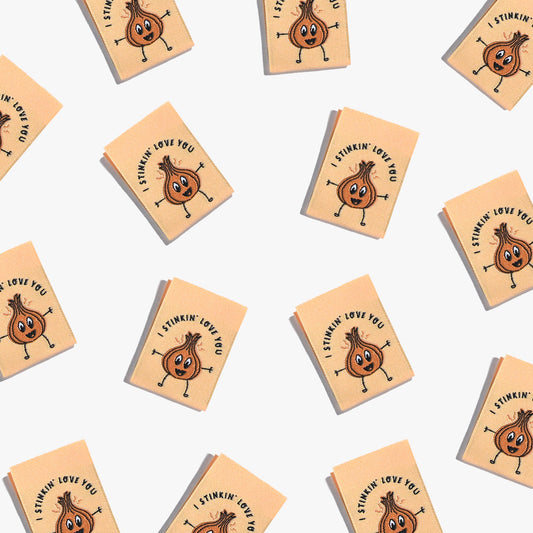 Kylie and the Machine - Woven Labels - "I Stinkin' Love You"