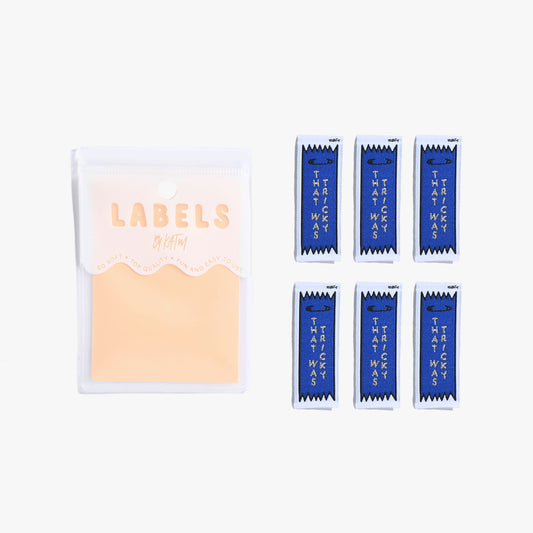 Kylie and the Machine - Woven Labels - "That Was Tricky"