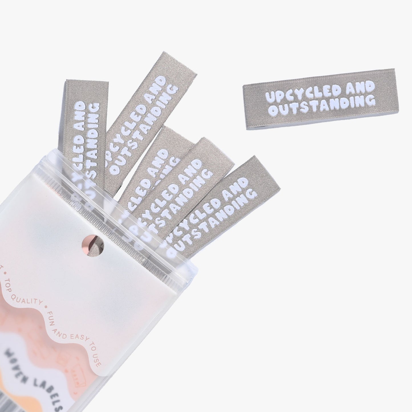Kylie and the Machine - Woven labels - "Upcycled and Outstanding"