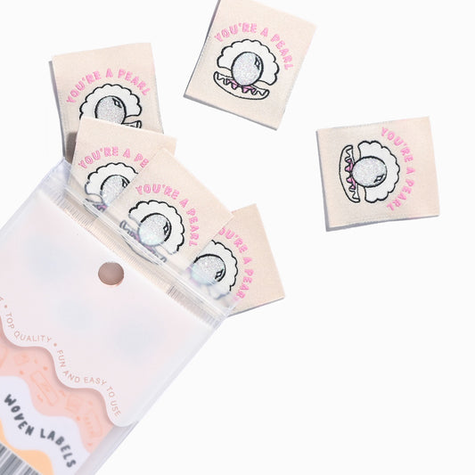 Kylie and the Machine - Woven Labels - "You're A Pearl"