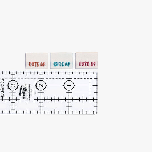 Kylie and the Machine - Woven Labels - "Cute AF"