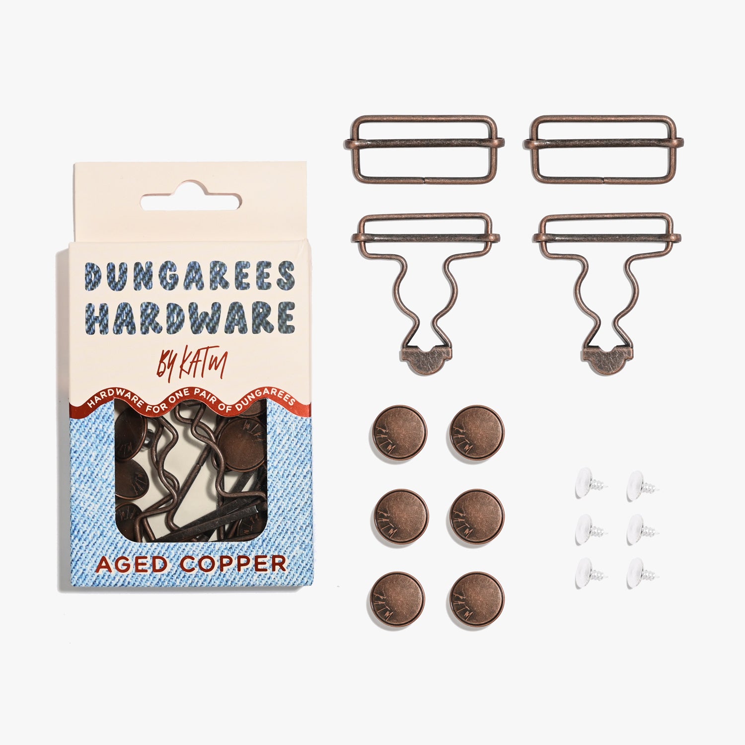 Kylie and the Machine  - Dungarees Hardware Kit