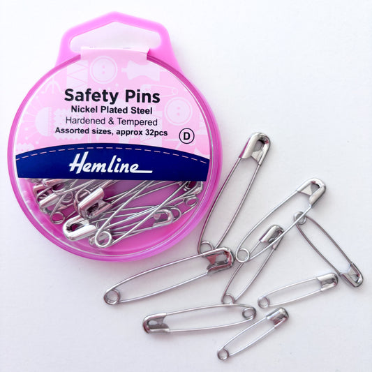 Hemline - Safety Pins Multipack