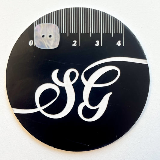 Sewing Gem - Square 2 Hole Candy Coloured Buttons - 11mm