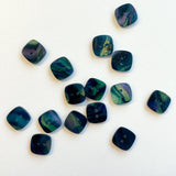 Sewing Gem - Square 2 Hole Candy Coloured Buttons - 11mm
