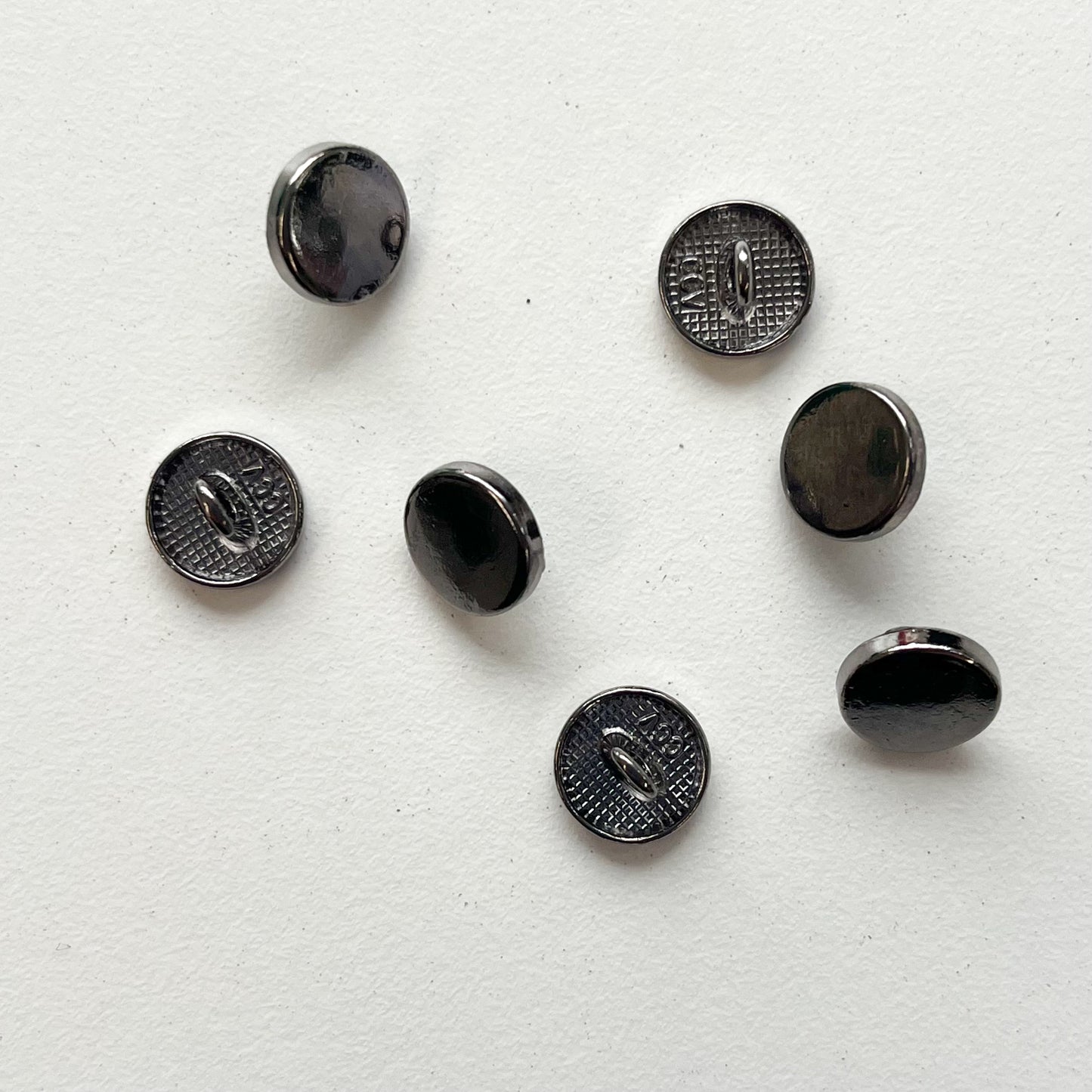 Sewing Gem - Alloy Shank Button - Multiple Colours and Sizes
