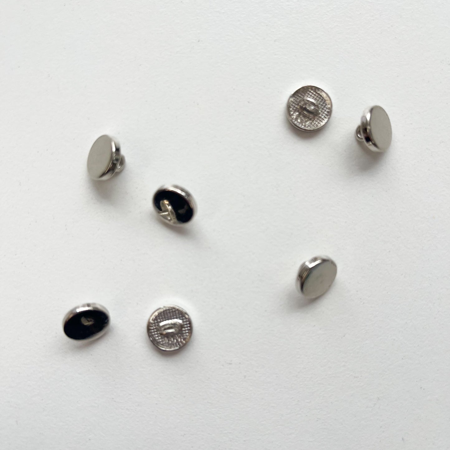 Sewing Gem - Alloy Shank Button - Multiple Colours and Sizes