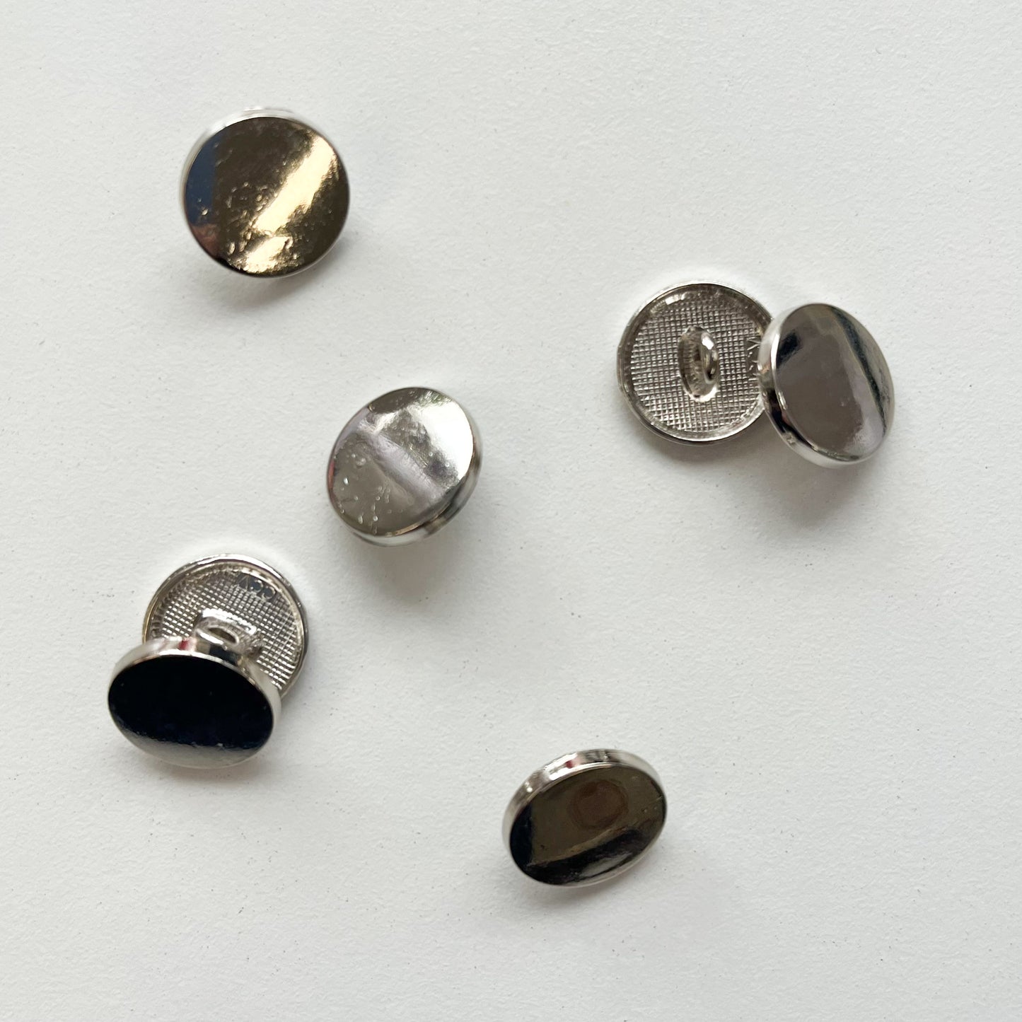 Sewing Gem - Alloy Shank Button - Multiple Colours and Sizes