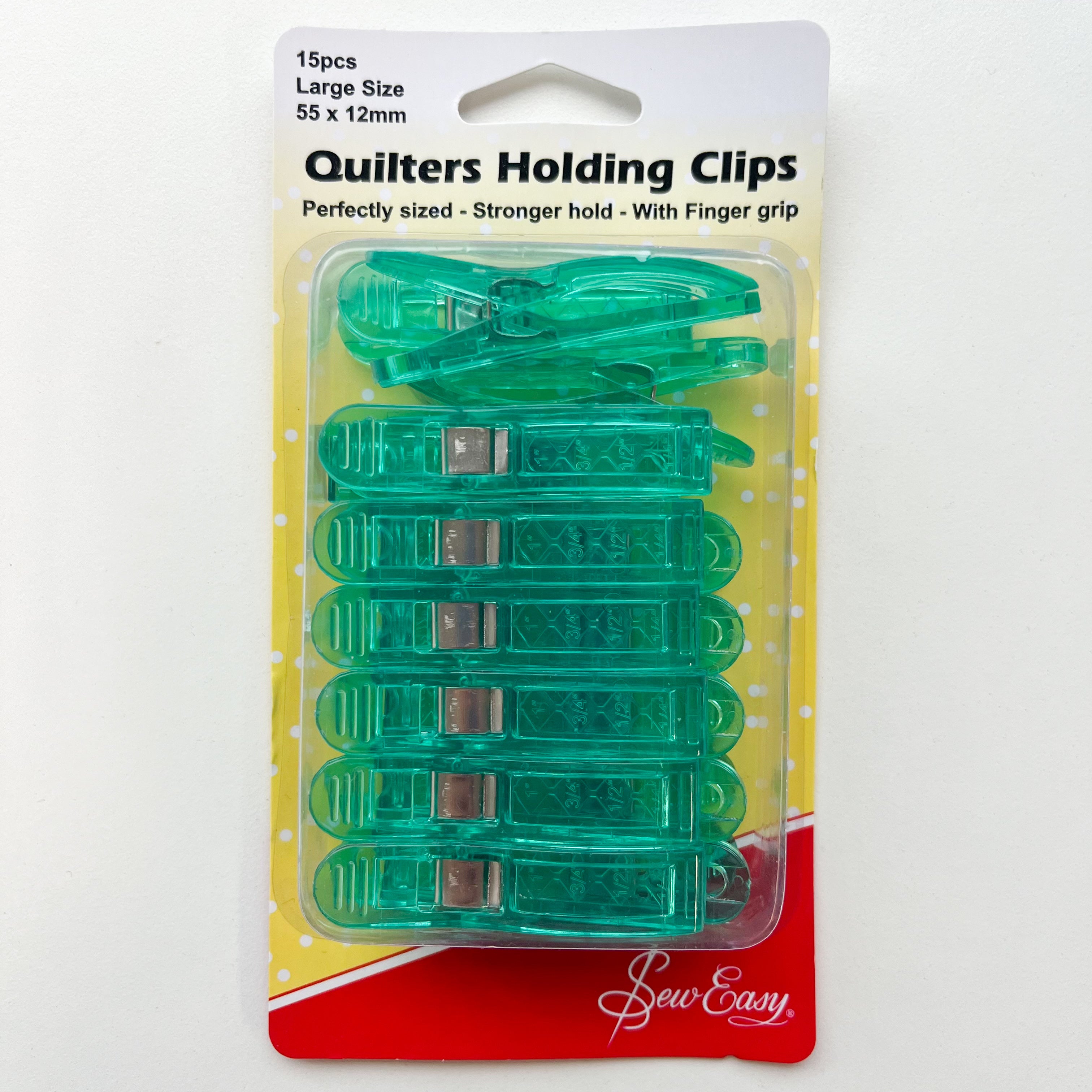 Sew Easy - Quilters Holding Clips Bulk Pack - Large Clip