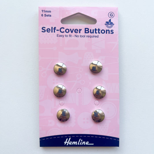 Hemline - Self Cover Buttons - Assorted Sizes