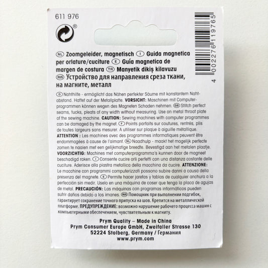 Prym Magnetic Seam Guide