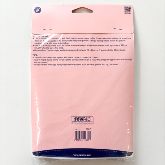 Hemline - Dressmakers Carbon Paper
