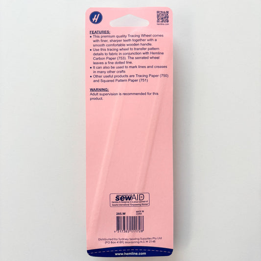 Hemline - Tracing Wheel Serrated Edge