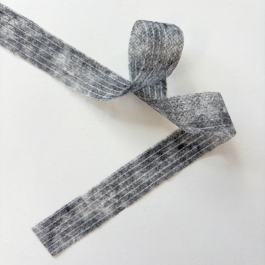 Vilene - Fusible Edge Tape - 20mm - Charcoal