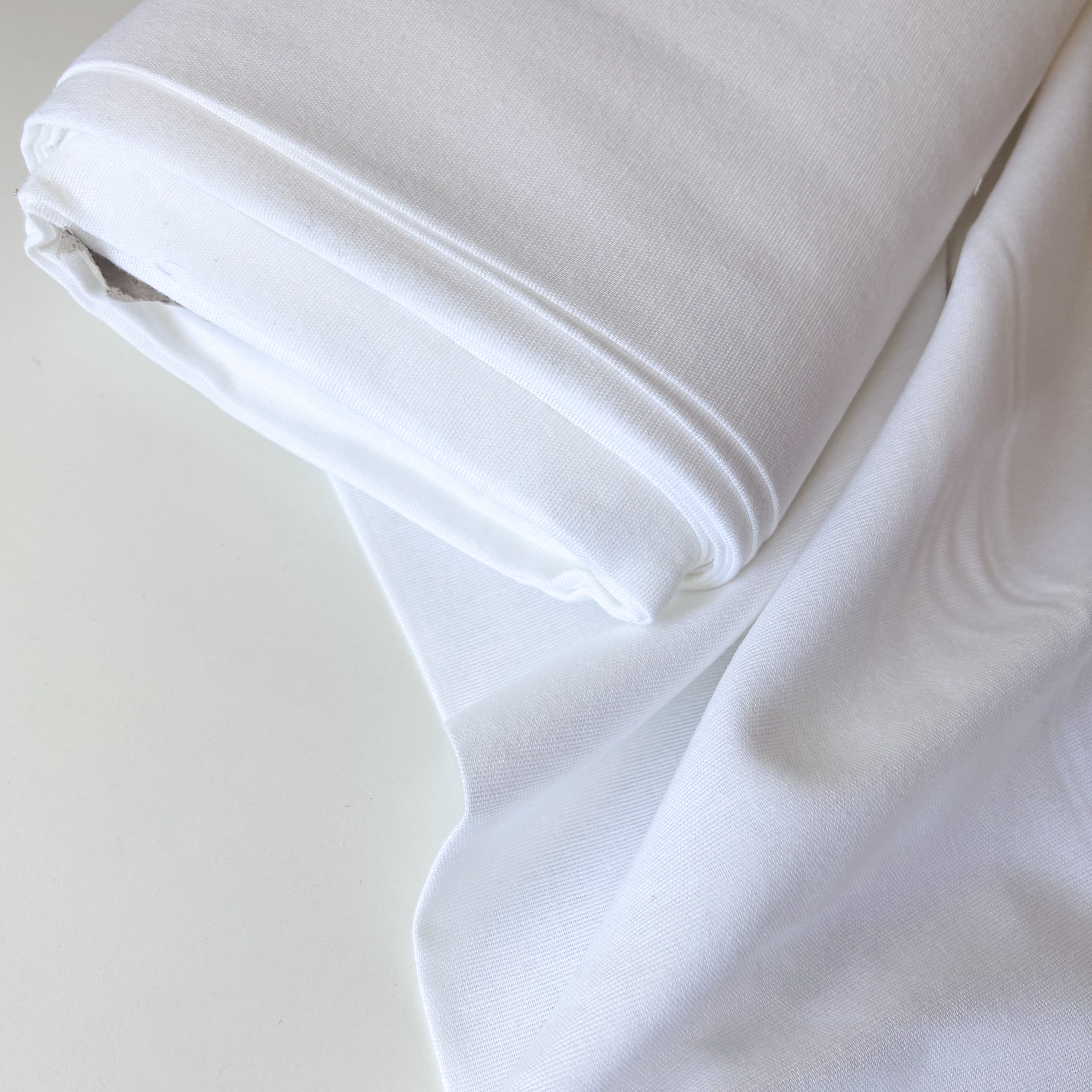 Cotton Domette - Black or White - price per 50cm