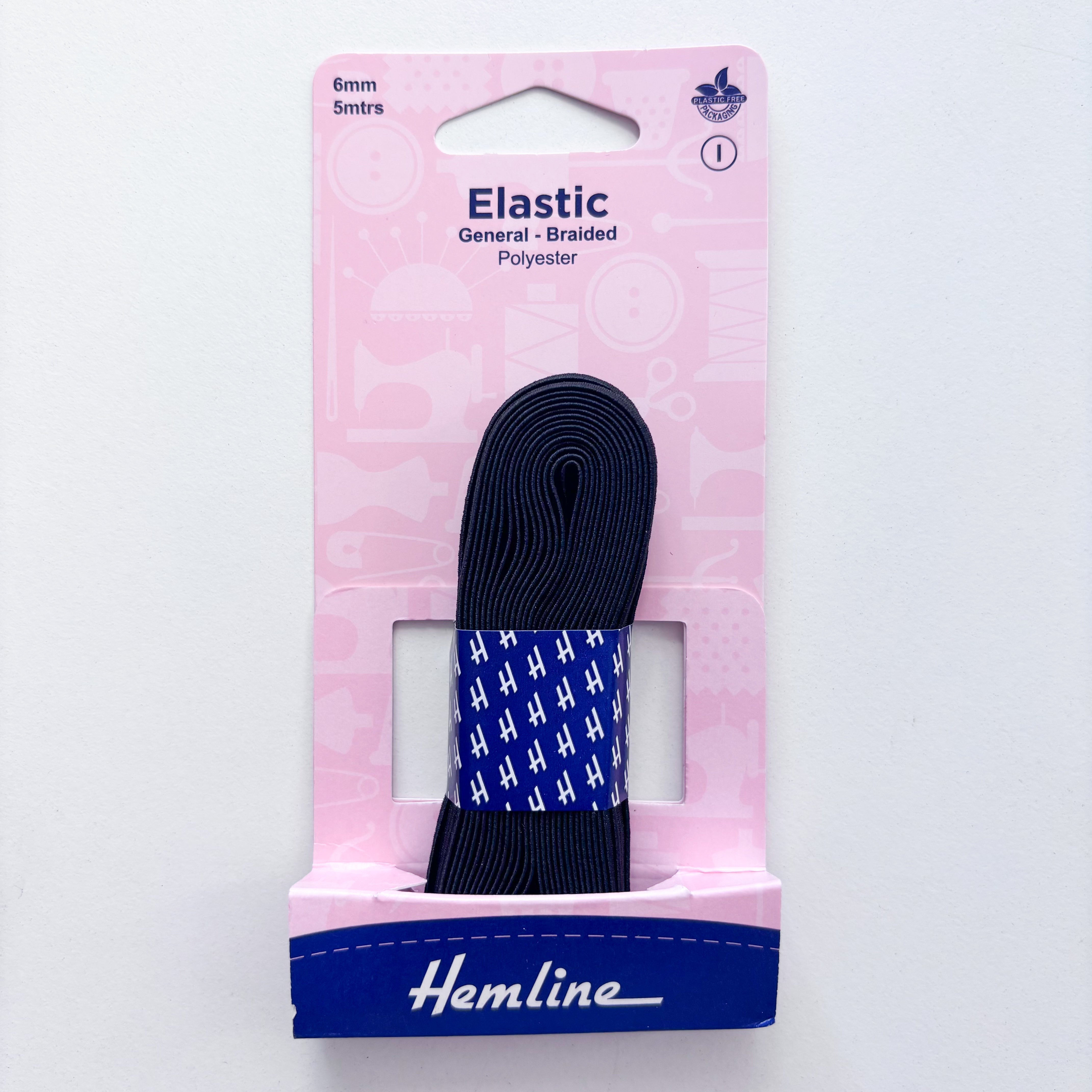 Hemline - Braided Elastic - 6mm