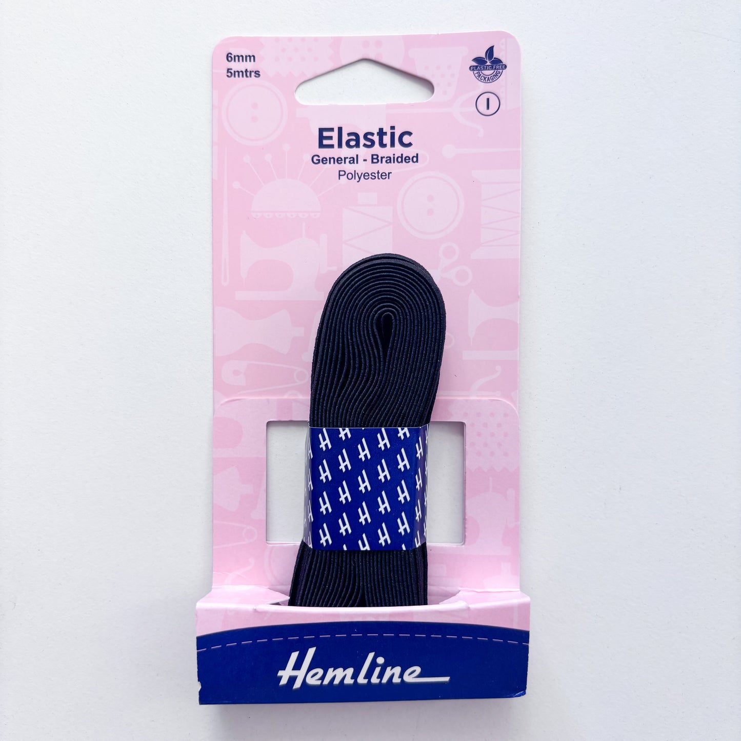 Hemline - Braided Elastic - 6mm