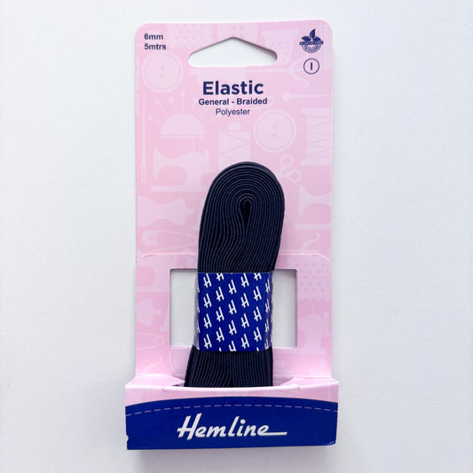 Hemline - Braided Elastic - 6mm