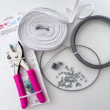 Spiral Steel Boning Kit - 6mm width - 10 metre length