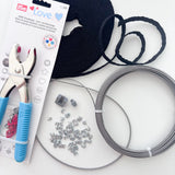 Spiral Steel Boning Kit - 6mm width - 10 metre length