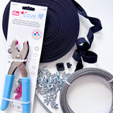 Spiral Steel Boning Kit - 10mm width - 10 metre length