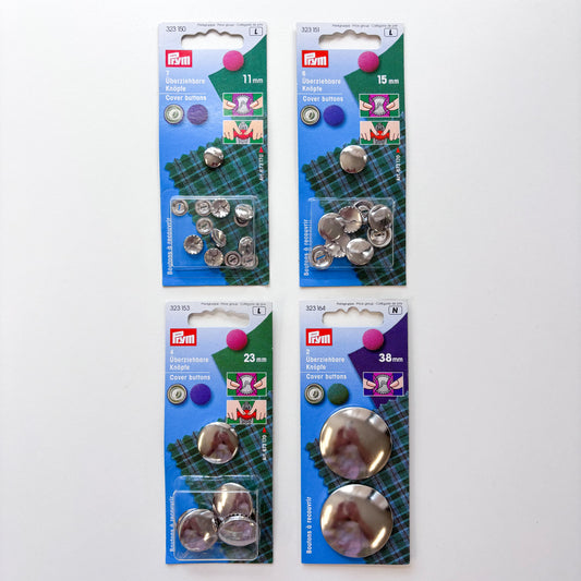 Prym - Cover Buttons - 4 sizes