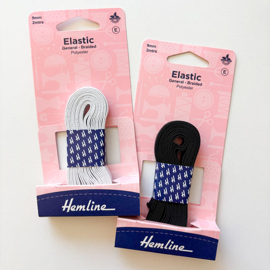 Hemline - Braided Elastic - 9mm
