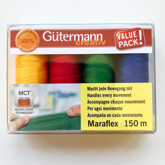Gutermann - Maraflex Thread - 4 Packs
