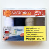 Gutermann - Maraflex Thread - 4 Packs