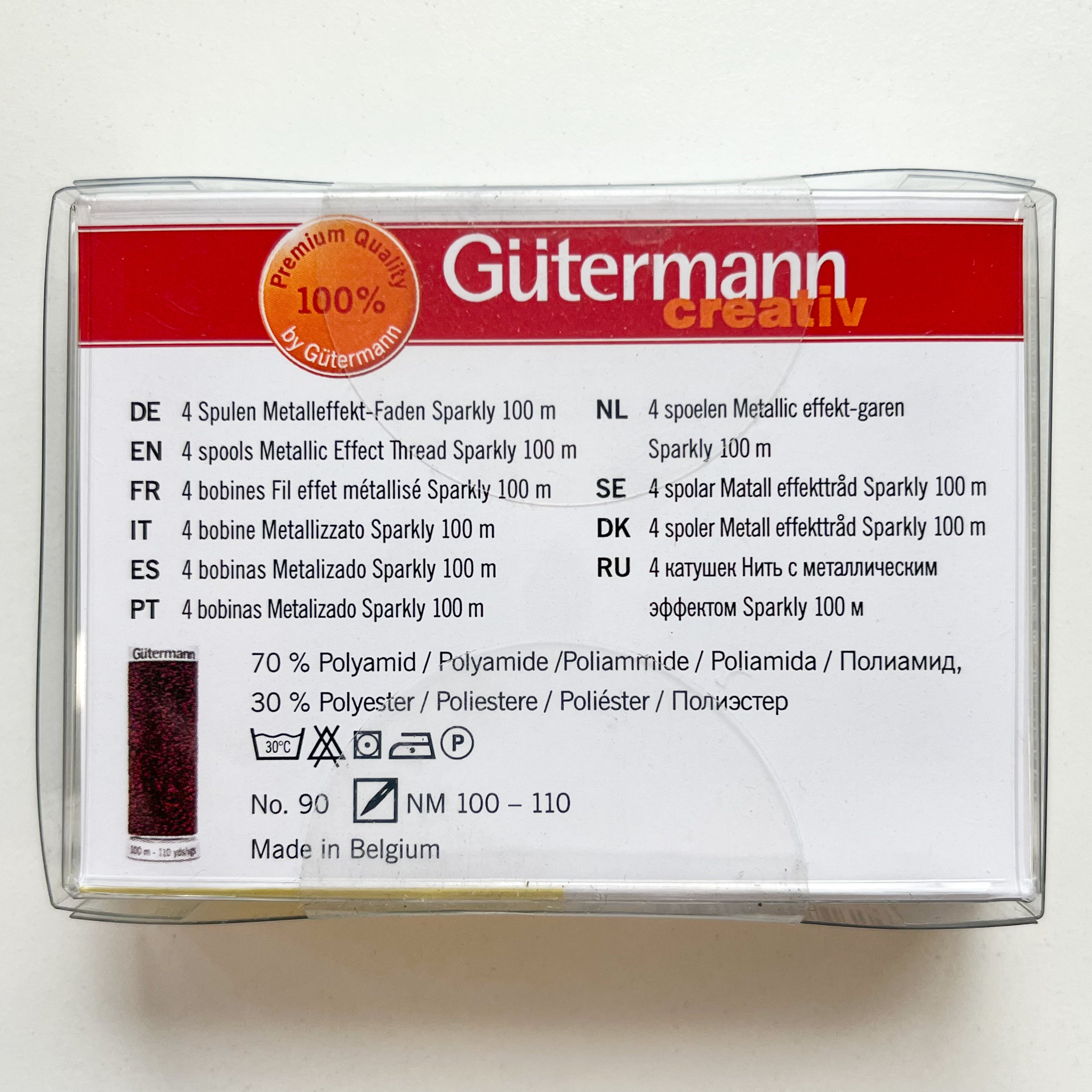 Gutermann - Metallic Effect Thread Pack