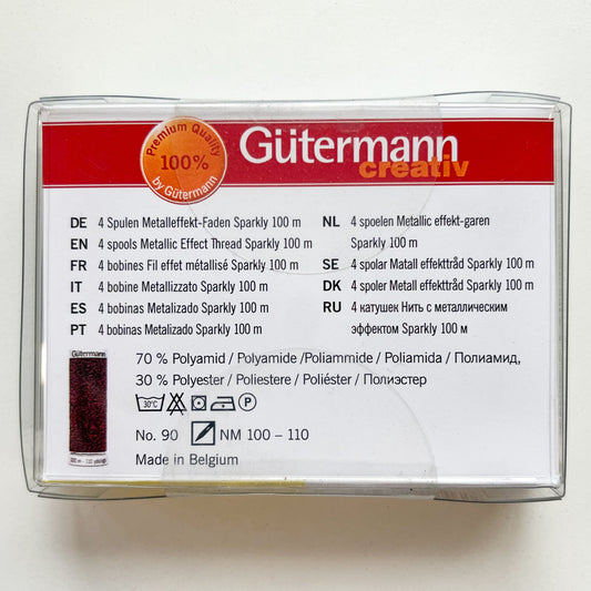 Gutermann - Metallic Effect Thread Pack