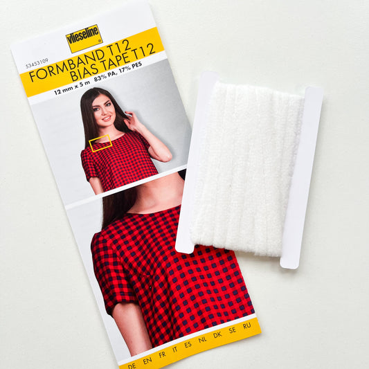 Vlieseline - Formband Bias Tape (T12) 5m Pack - 12mm