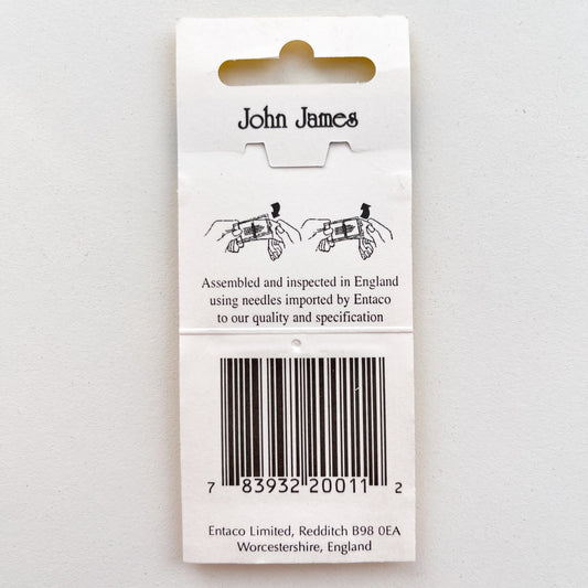 John James Sharps - Size 3/9 - 20 Needle Pack