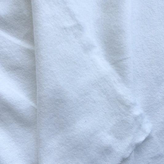 Cotton Domette - Black or White